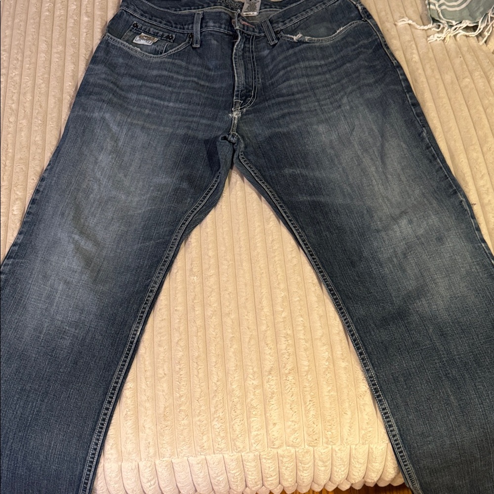 Cinch Men's Relaxed Dark Blue Jeans